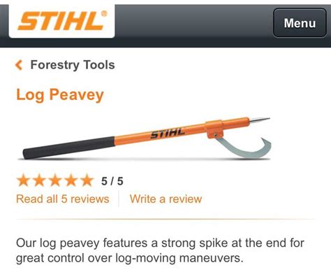 Stihl log peavey | Stihl, Homemade bandsaw mill, Peavey