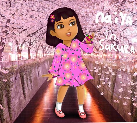 Dora and friends: naiya in sakura Japanese by Brittanywalton28 on DeviantArt