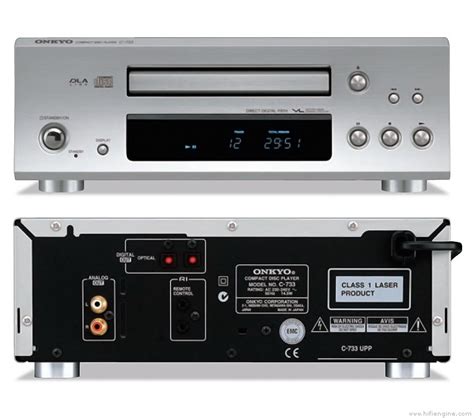 Onkyo C-733 Compact Disc Player Manual | HiFi Engine