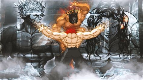 Yujiro Hanma vs Pickle. Baki the Grappler. Anime MUGEN - YouTube