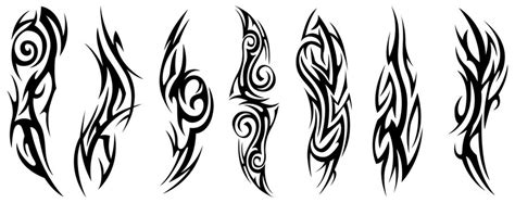 Tribal Tattoo Letters