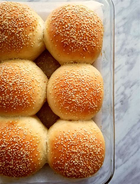 Homemade Hamburger Buns - Eats Delightful