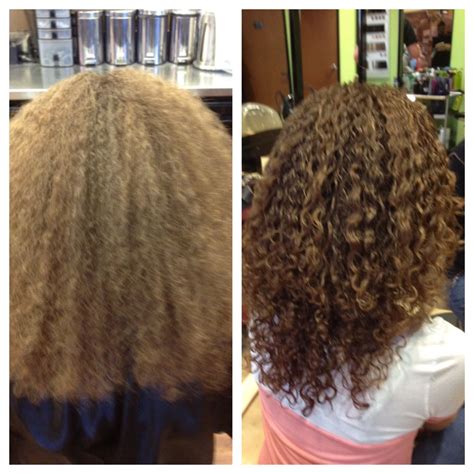 Ouidad before and after - Elisa | Permed hairstyles, Hair styles, Curly ...