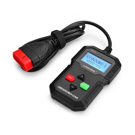 OBD II Code Reader KW590 OBD2 Diagnostic Scanner Car Check Engine Light Diagnostic Tool for all ...