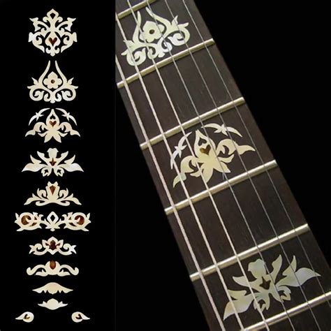 Fretboard Markers Inlay Sticker Decals For Guitar & Bass - Garcia ...