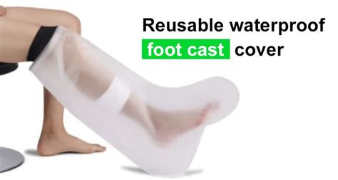 How to Properly Use a Waterproof Cast Protector