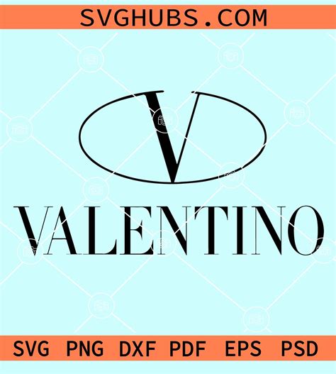 Valentino Label Svg, Valentino Logo Svg, Sport Clipart Svg, Fashion ...