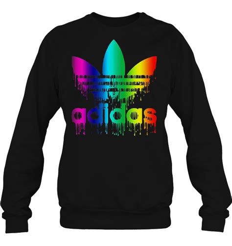 Rainbow Adidas Logo T Shirts, Hoodies, Sweatshirts & Merch | TeeHerivar