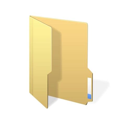 Premium Vector | File computer folder icon isolated on white background. color folder | Folder ...