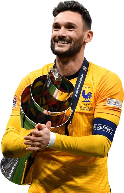 Hugo Lloris France football render - FootyRenders