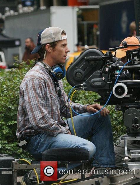 Danny Moder - working as a cameraman on the set of 'The Taking of ...