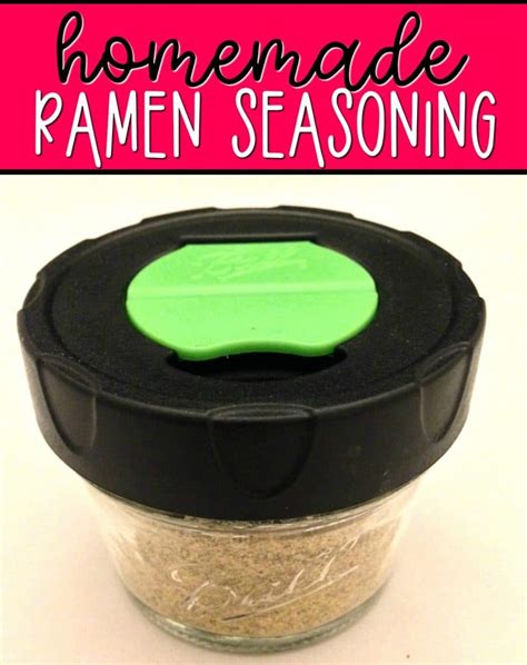 Homemade Ramen Seasoning: A Quick and Easy Recipe