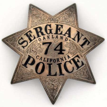 Oakland Police Badges 2