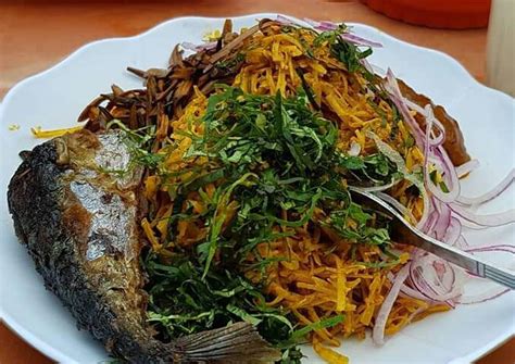 African salad (Abacha) Recipe by Long spoon - Cookpad