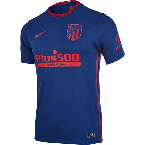 Atletico Jersey 2020/21 - Atletico Madrid 2020/21 Home Shirt Soccer ...