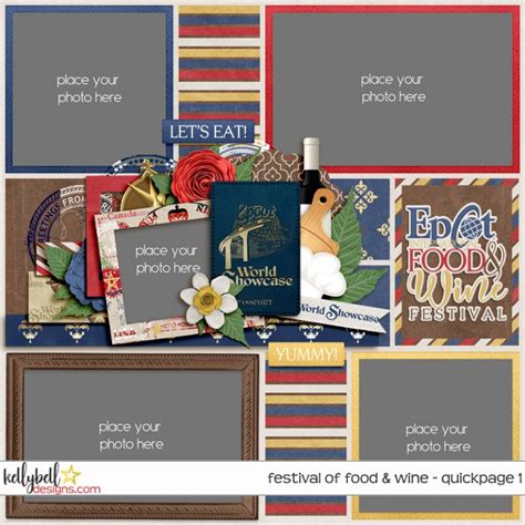 Festival Of Food & Wine Quickpage 1 - Kellybell Designs