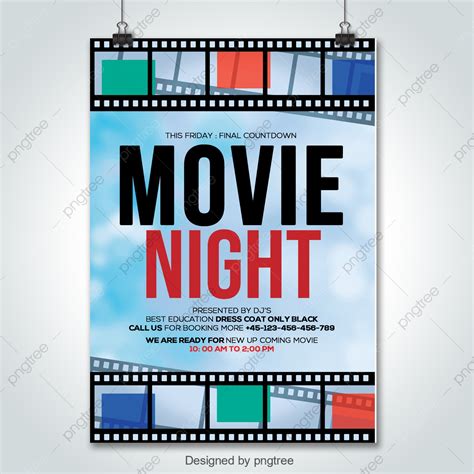 Movie Poster PNG, Vector, PSD, and Clipart With Transparent Background for Free Download | Pngtree