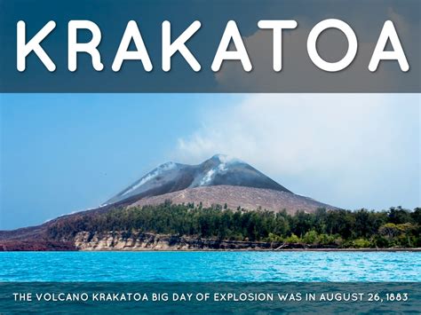 KRAKATOA by Anna Mette