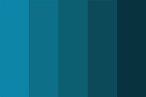 Cerulean Temple Color Palette