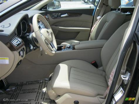 Almond/Mocha Interior 2012 Mercedes-Benz CLS 550 Coupe Photo #52032507 ...