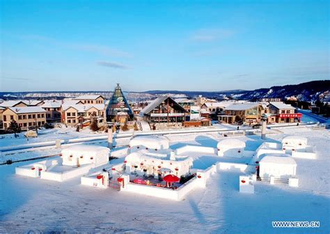 Scenery of Beiji Village in Mohe, China's northernmost city - Xinhua | English.news.cn