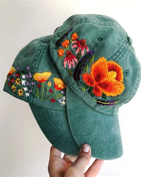 Embroidered Hats / DIY Kits and Patterns Lexi...