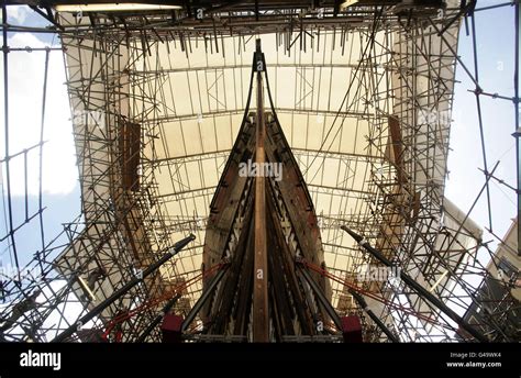 Cutty Sark Restoration Stock Photo - Alamy