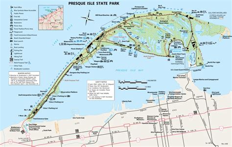 Presque Isle Park Map - Silva Dulcinea