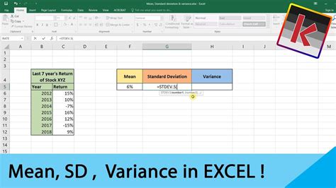 Plot mean standard deviation excel - statnaughty