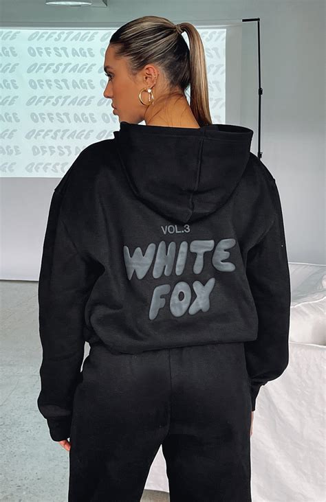 Offstage Hoodie Onyx | White Fox Boutique