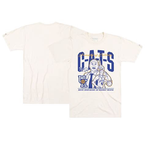 Mark Pope Kentucky Wildcats Homefield Unisex T-Shirt - Cream