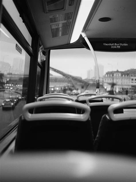 1170x2532px | free download | HD wallpaper: grayscale photo of bus ...