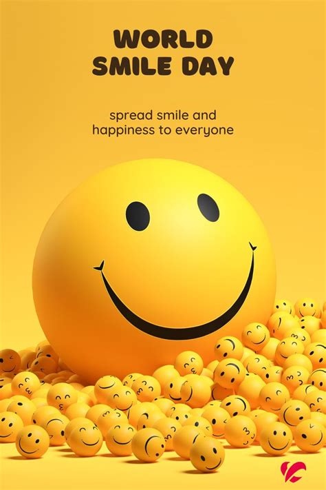 World Smile Day | World smile day, National smile day, Happy smiley face