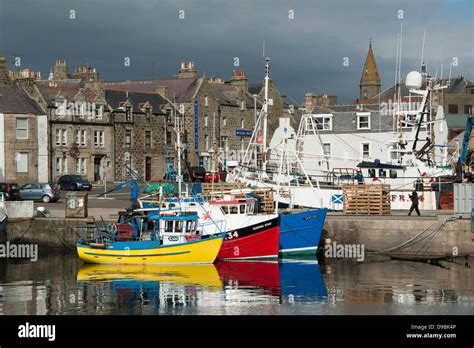 Harbour and Old Town, Fraserburgh, Aberdeenshire, Scotland, Great ...