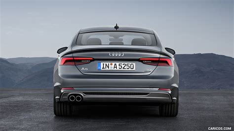 2017 Audi A5 Sportback (Color: Daytona Grey) - Rear | Caricos