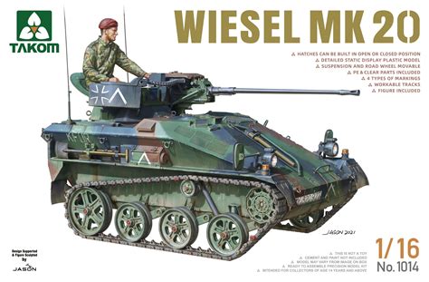 Takom 1014 1/16 Wiesel Mk20