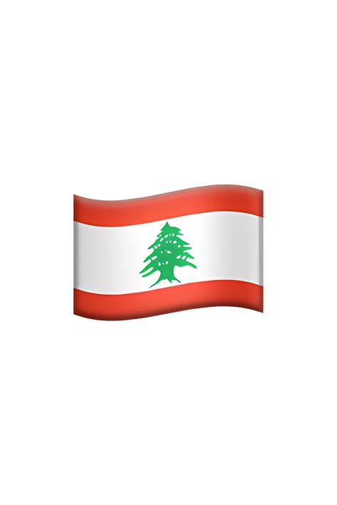 🇱🇧 Flag: Lebanon Emoji in 2023 | Emoji, The white stripes, Lebanon