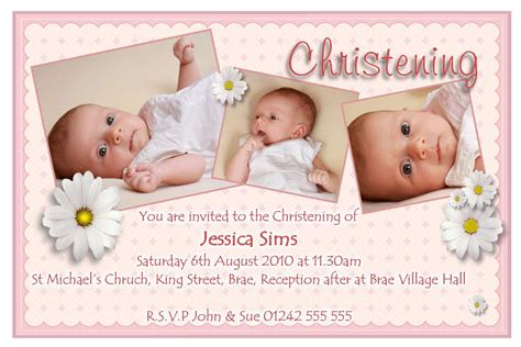 Invitation Card For Christening : Invitation Card For Christening Boy - Superb Invitati ...