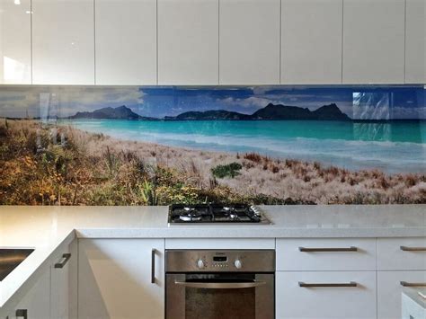 Printed Glass Splashback