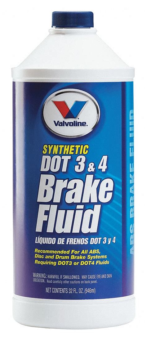 VALVOLINE Brake Fluid, 32 Oz - 2WCF7|601458 - Grainger