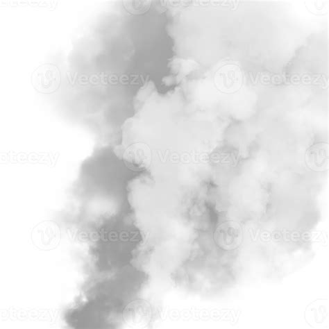 Black and white steam smoke simple brushes effect 14340104 PNG