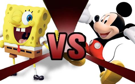 Spongebob Squarepants Vs Mickey Mouse | AnimationRewind/CartoonFightClub Wikia | Fandom