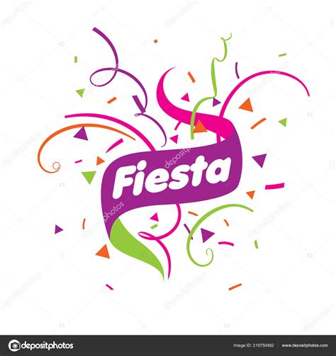 Abstract logo for the Fiesta. Vector illustration. Stock Vector by ...