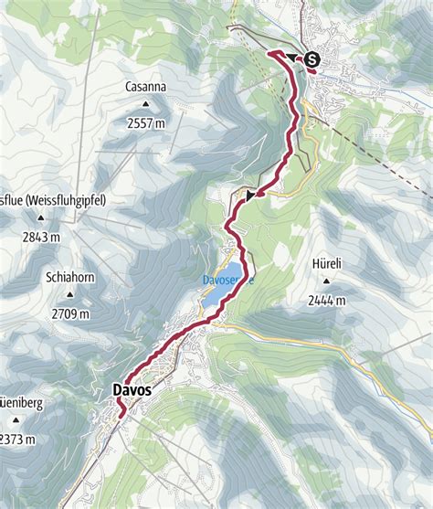 Klosters - Davos • Hiking Route » outdooractive.com