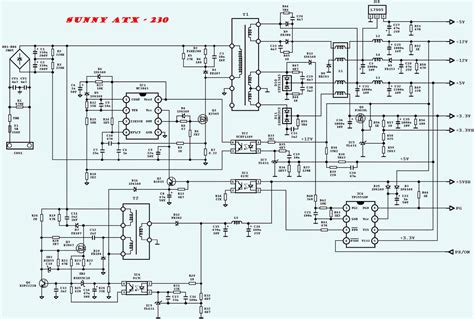 Schematic Diagram Of Atx Power Supply