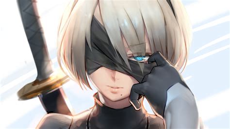 Yorha 2B Nier: Automata Wallpaper 4k HD ID:4895