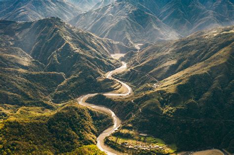 aerial view of mountains in Taiwan – Bethy Bright and Dark