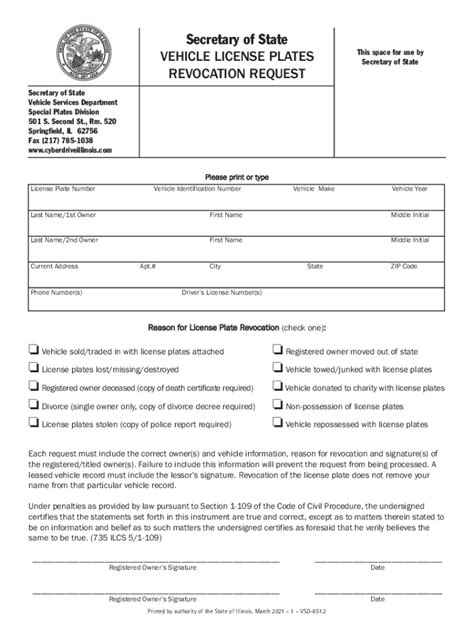 2021-2023 Form IL VSD-851 Fill Online, Printable, Fillable, Blank - pdfFiller