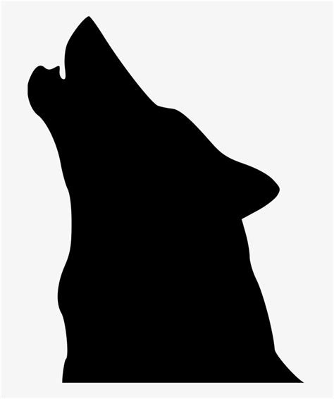 Wolf Clip Art - Howling Wolf Head Silhouette Transparent PNG - 683x900 - Free Download on NicePNG