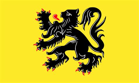 Flemish Community flag color codes